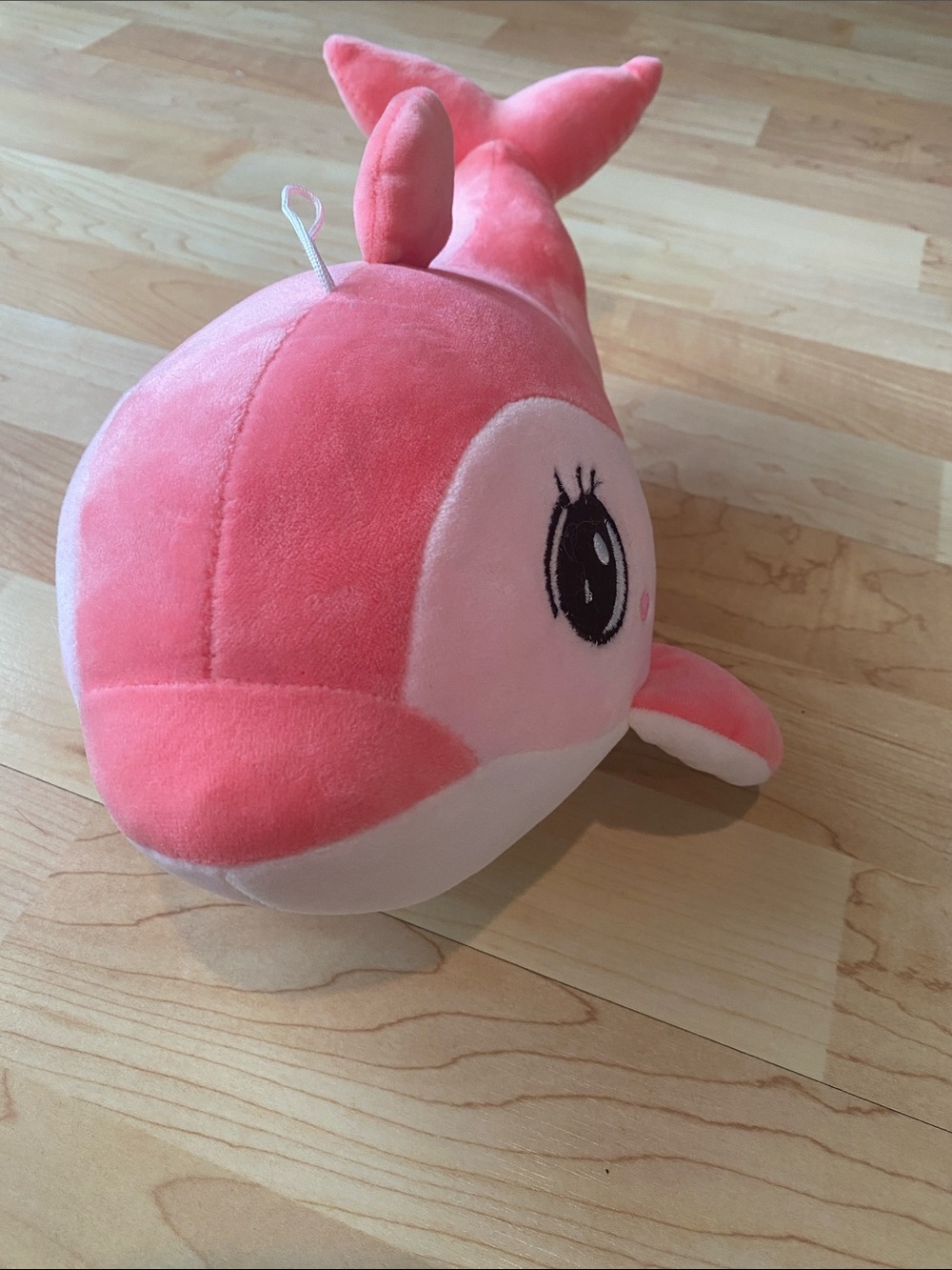 Cute 14” Pink Plush Dolphin Stuffed Animal - Picture 4 of 4
